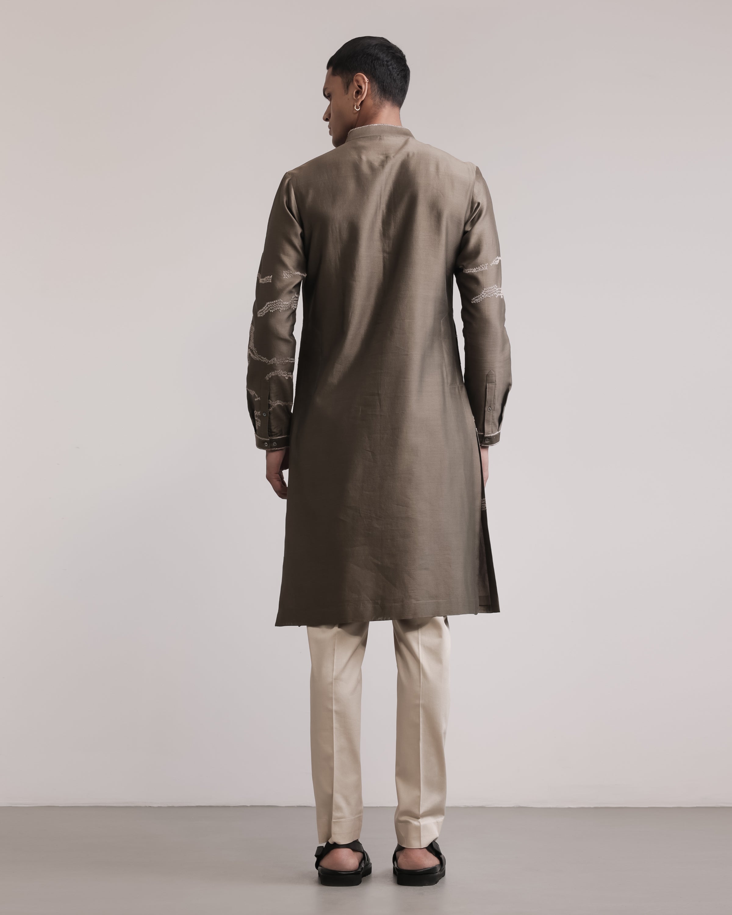 COUNTRYMADE Kurtas Trail Marker Kurta Set ensemble kurta brodé