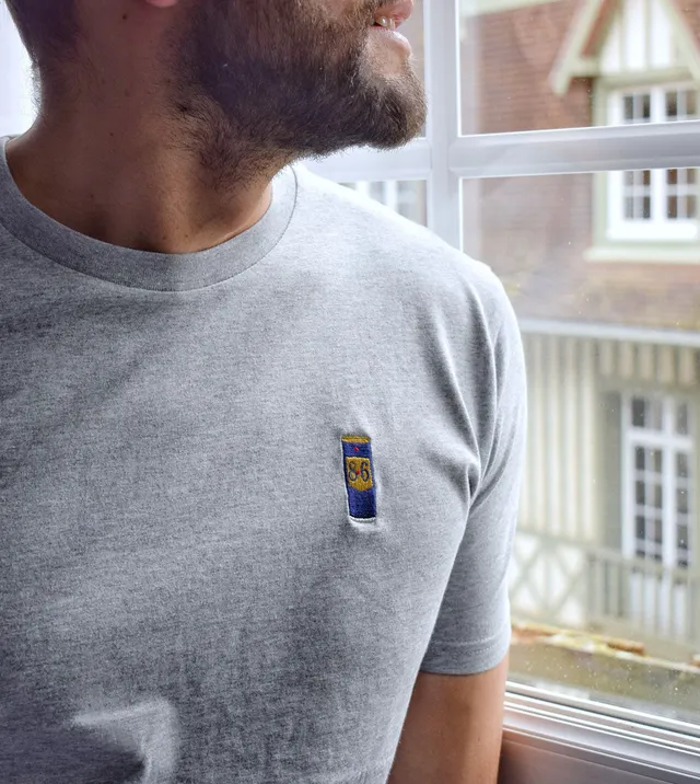 Juste Un T-shirt T-shirts Brodés 86 t-shirt brodé bière apéro