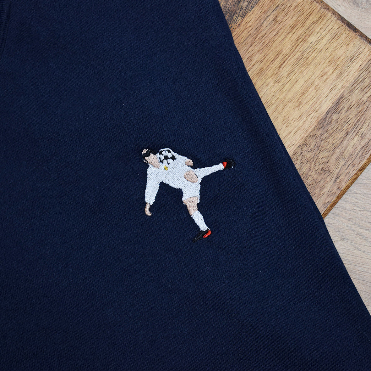 Juste Un T-shirt T-shirts Brodés Zizou t-shirt brodé football
