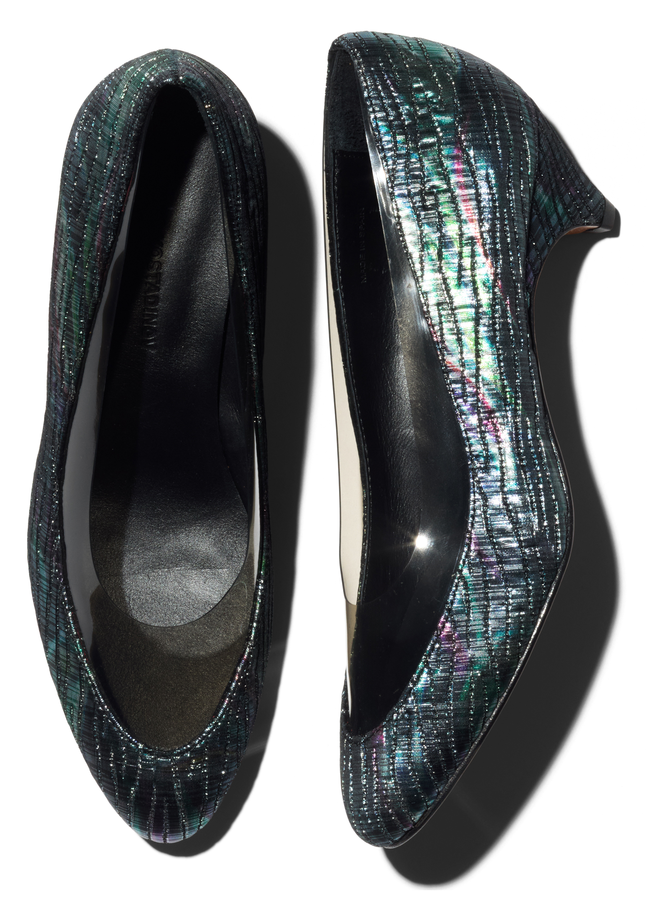 Kiko Kostadinov Shoes JAEGER escarpins Metallic Forest taille 35-43 jacquard