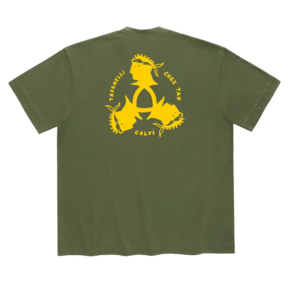 TAFANELLI T-Shirts Chez Tao T-shirt vert