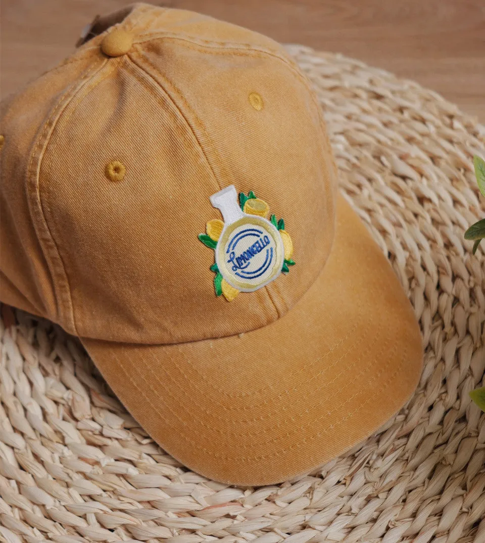 Juste Un T-shirt Casquettes Limoncello casquette Rouge Vintage brodée