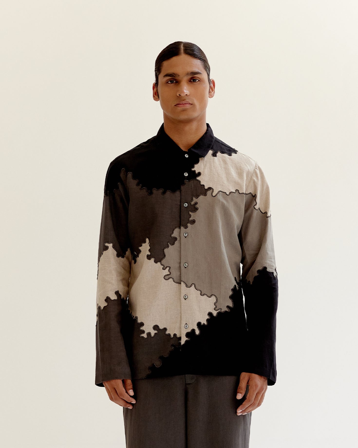 COUNTRYMADE Shirts Puzzle Coma Shirt en lin et chanvre