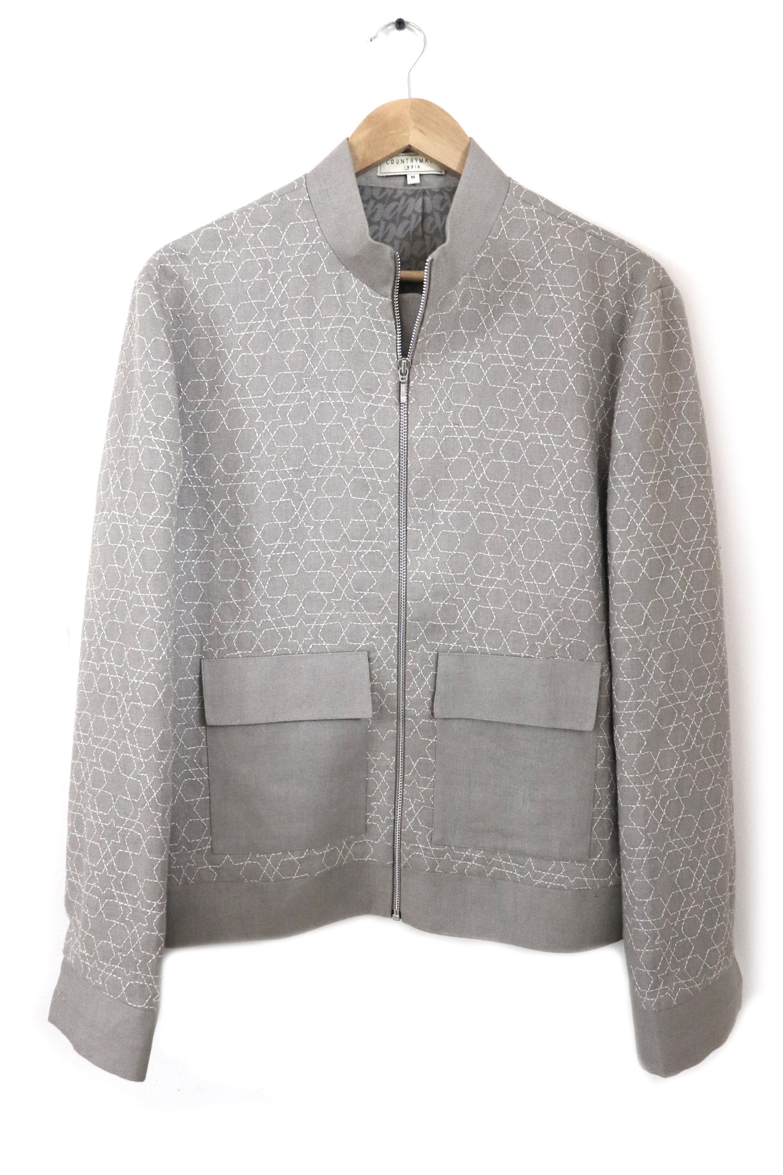COUNTRYMADE Jackets Star lattice Jacket, veste en lin brodée