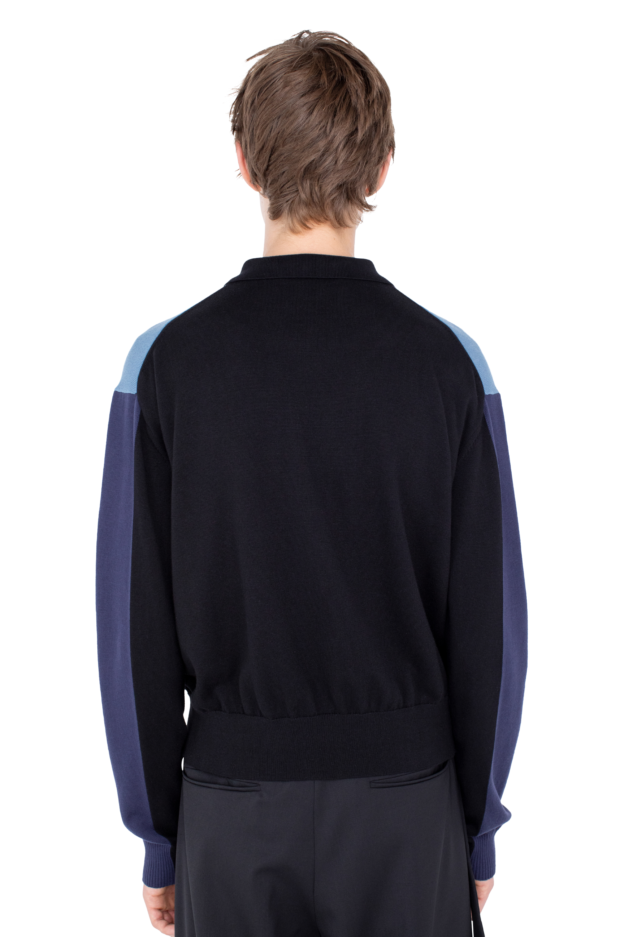 Kiko Kostadinov Knitwear MUNNO Knit Cardigan cardigan Phantom Black coton