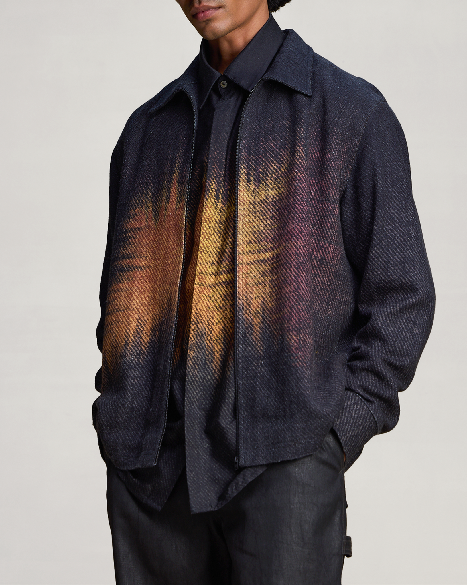 COUNTRYMADE Jackets THERMAL MAP PRINTED veste imprimée zippée