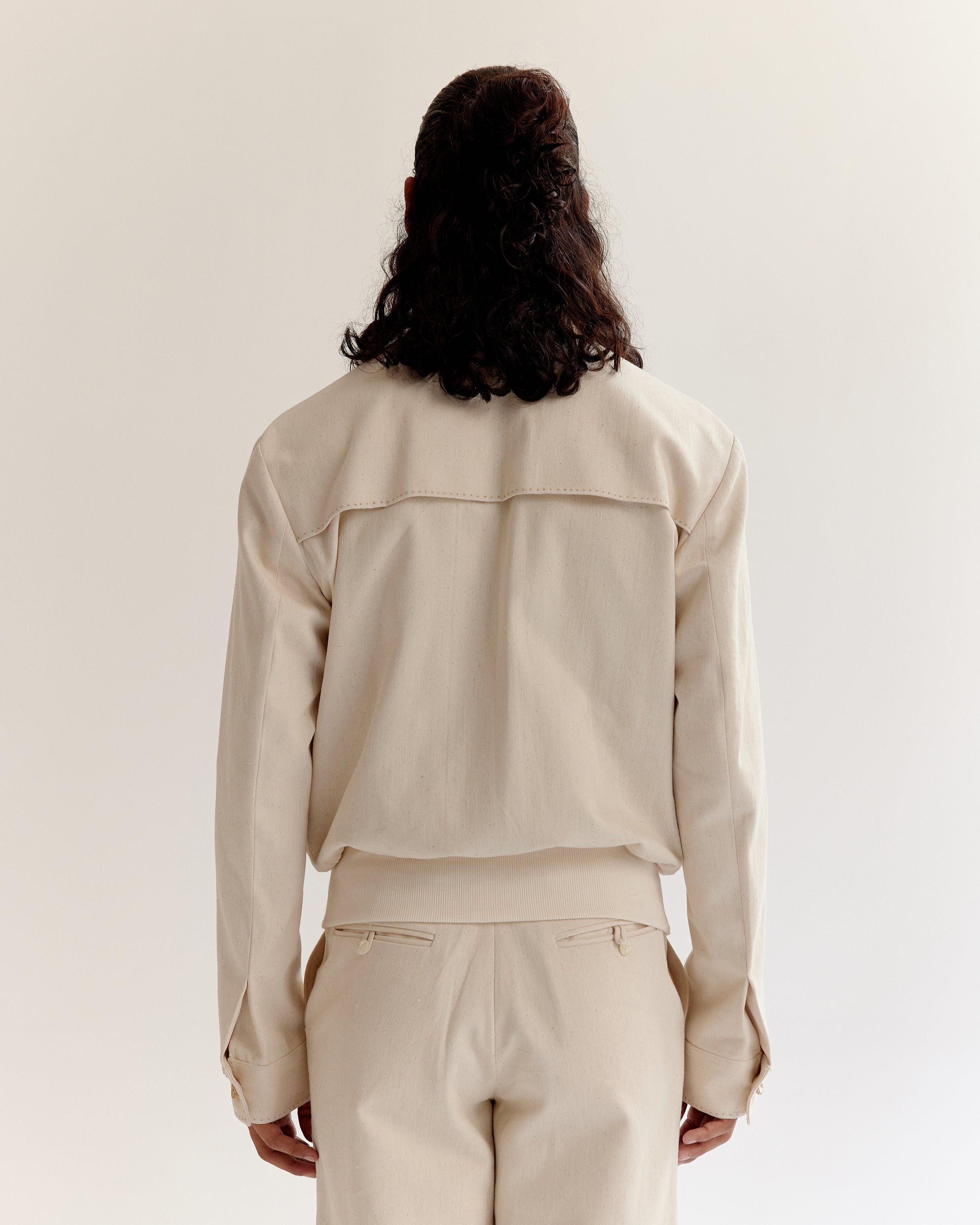COUNTRYMADE Jackets Artisan Denim Ribbed Bomber blouson denim côtelé