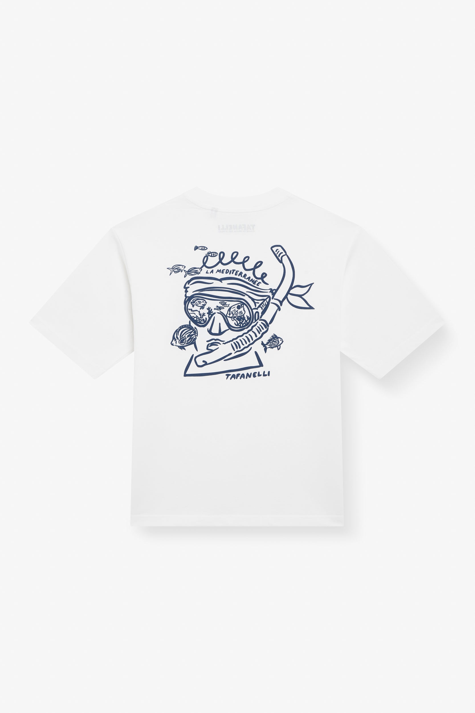 TAFANELLI T-Shirts Le Plongeur Méditerranéen t-shirt coton