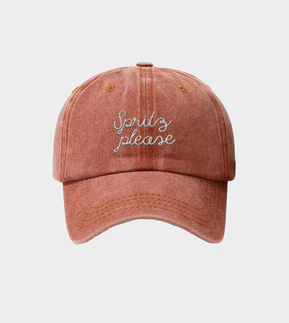 Juste Un T-shirt Casquettes Spritz Please casquette brodée