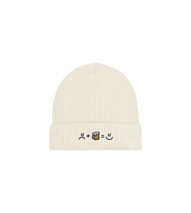 Juste Un T-shirt Bonnets Bonnet brodé - La recette du bonheur apéro