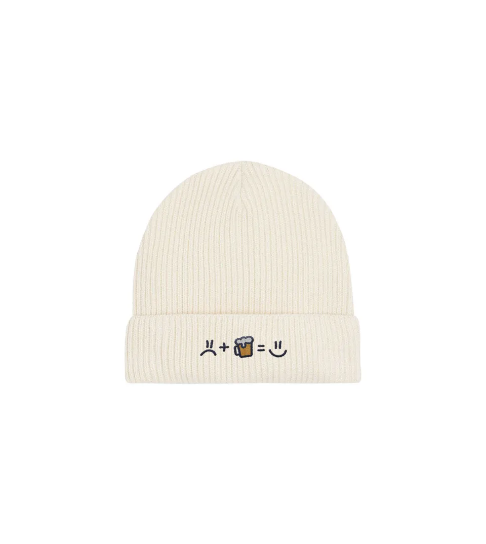 Juste Un T-shirt Bonnets Bonnet brodé - La recette du bonheur apéro