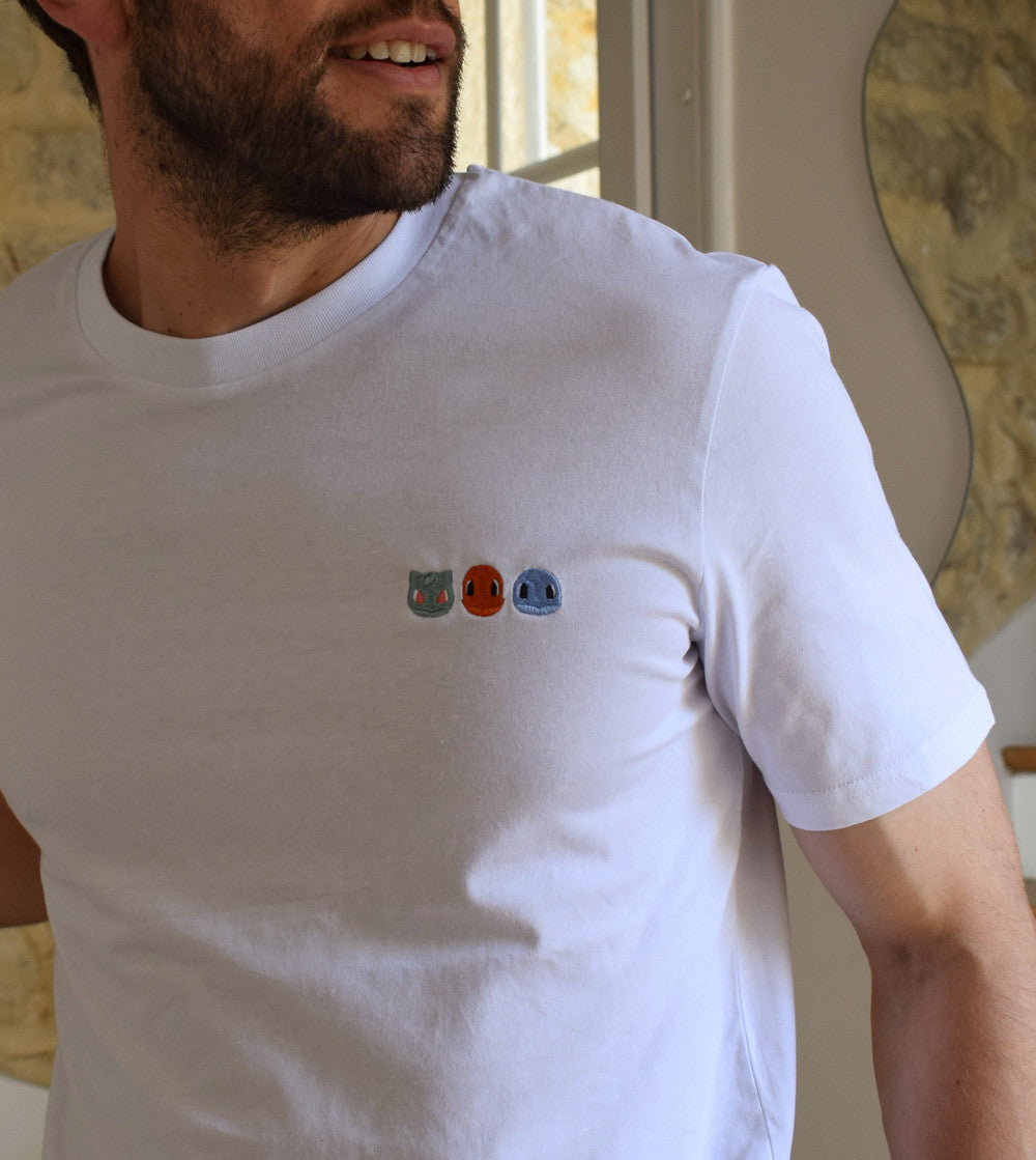 Juste Un T-shirt T-shirts Brodés Bourg Palette t-shirt brodé tailles XS à XXL