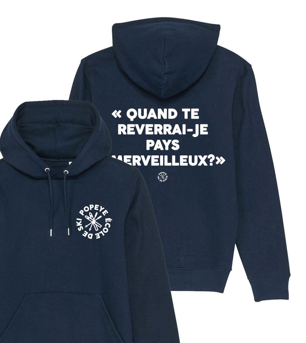 Juste Un T-shirt Sweats à Capuche Pays Merveilleux sweat à capuche