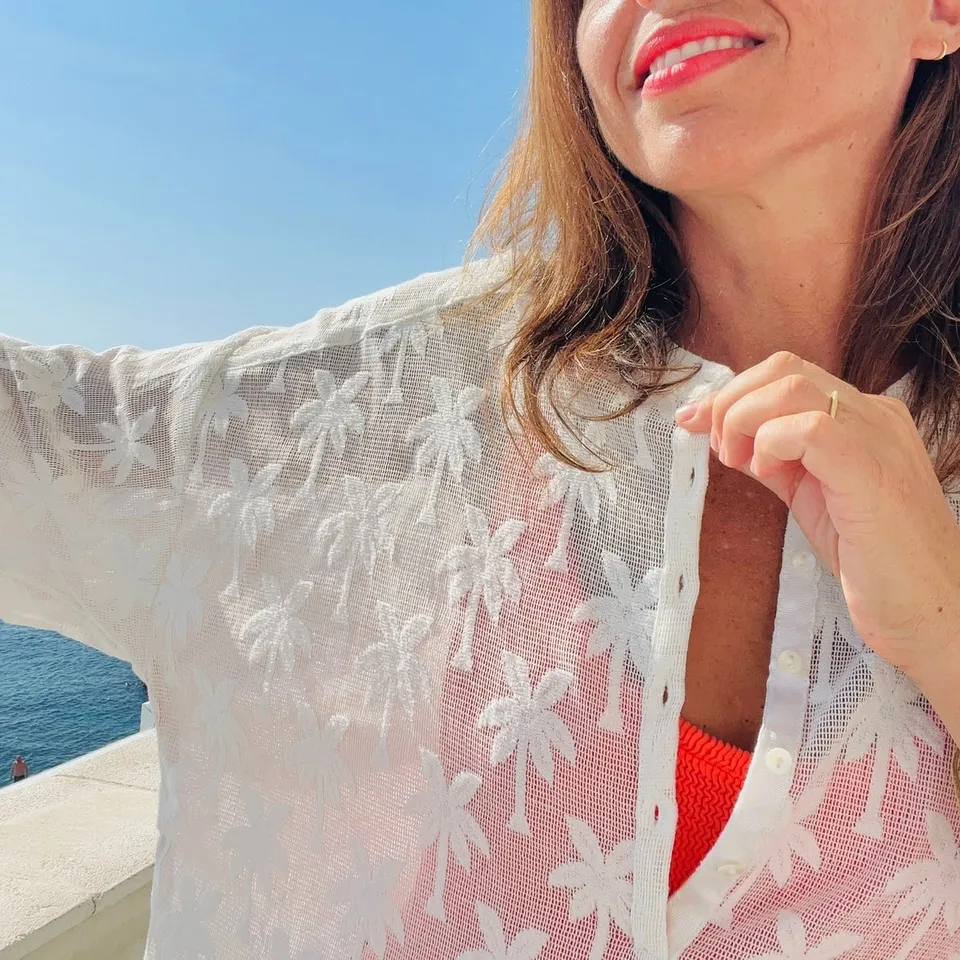 PANTRUCHE Chemises COLETTE Palmspring blouse coton taille unique