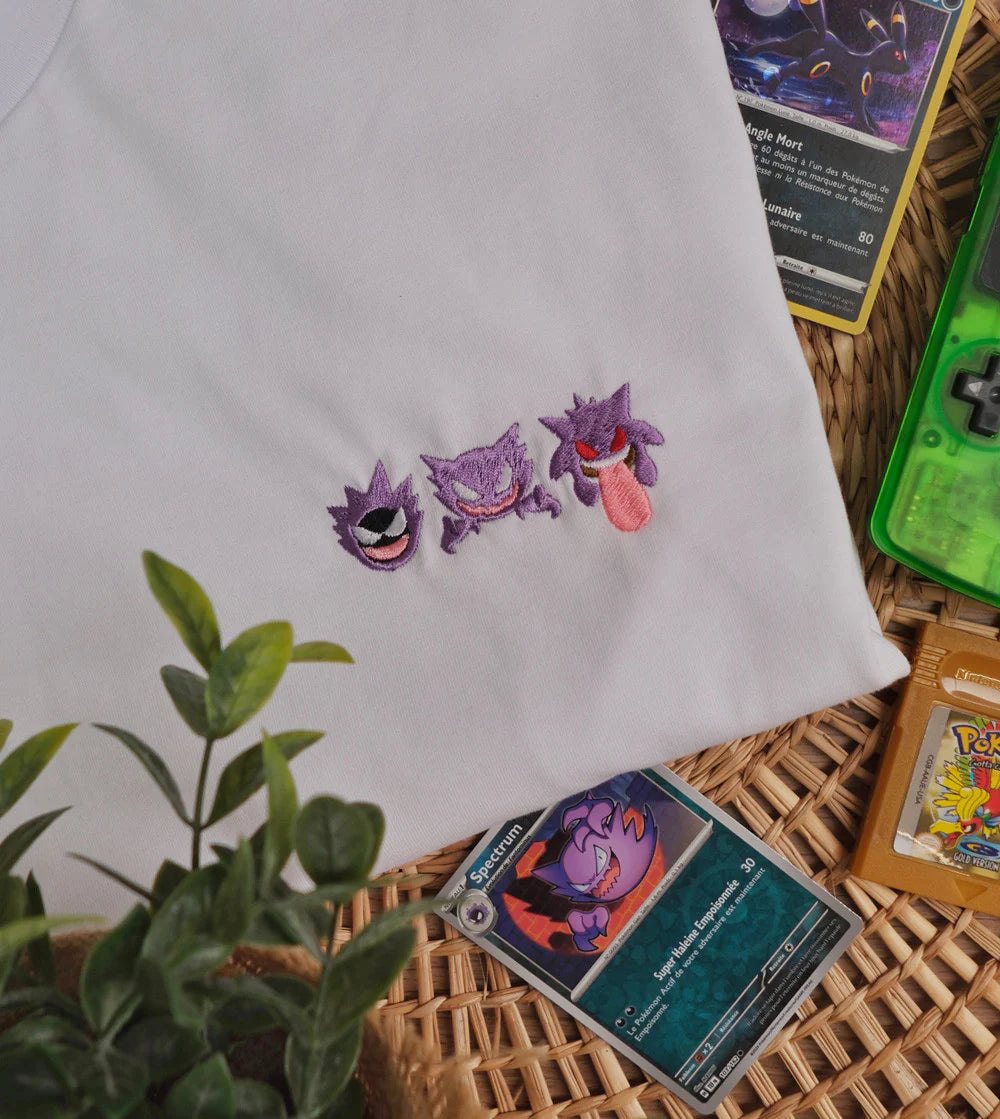 Juste Un T-shirt T-shirts Enfants Ectoplasma t-shirt enfant brodé coton bio