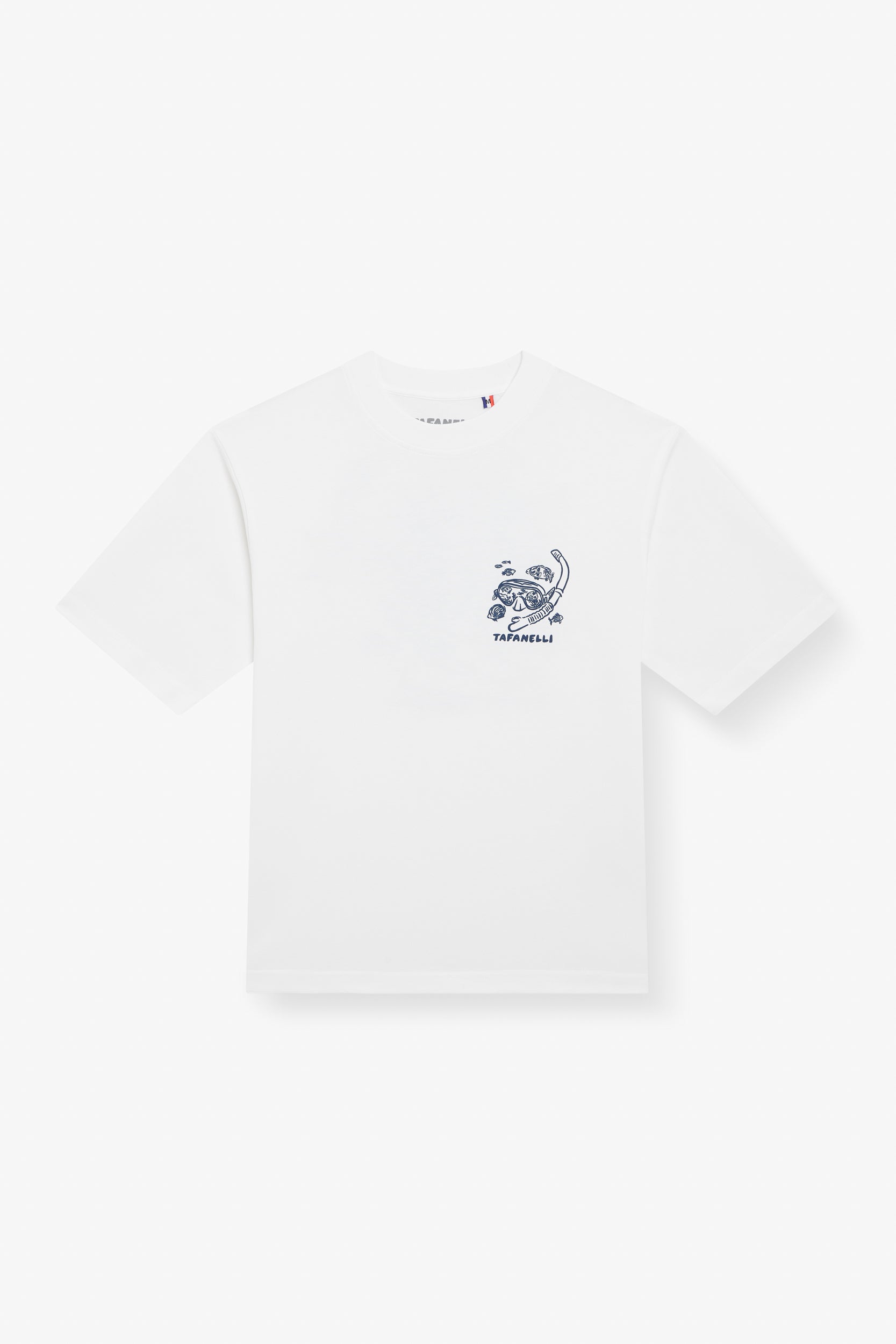TAFANELLI T-Shirts Le Plongeur Méditerranéen t-shirt coton