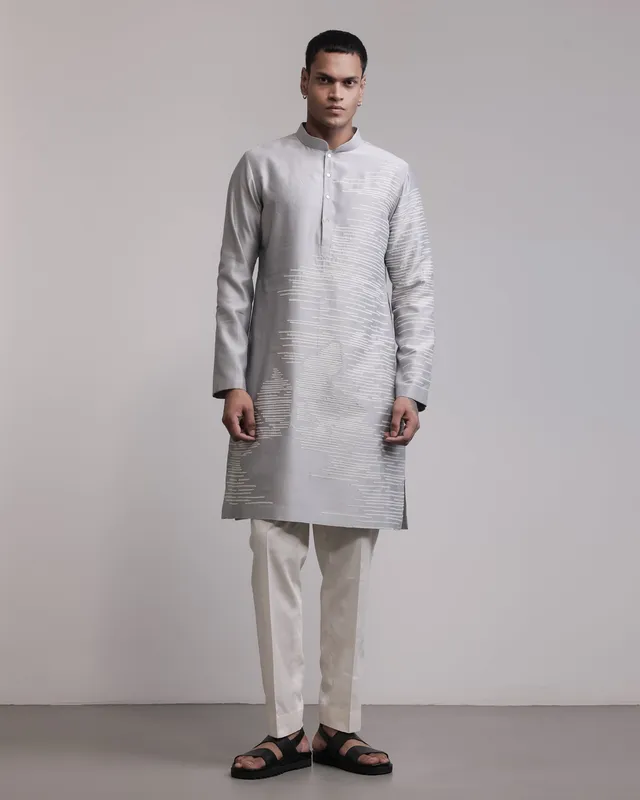COUNTRYMADE Kurtas Frayed Memories Kurta Set ensemble kurta brodé