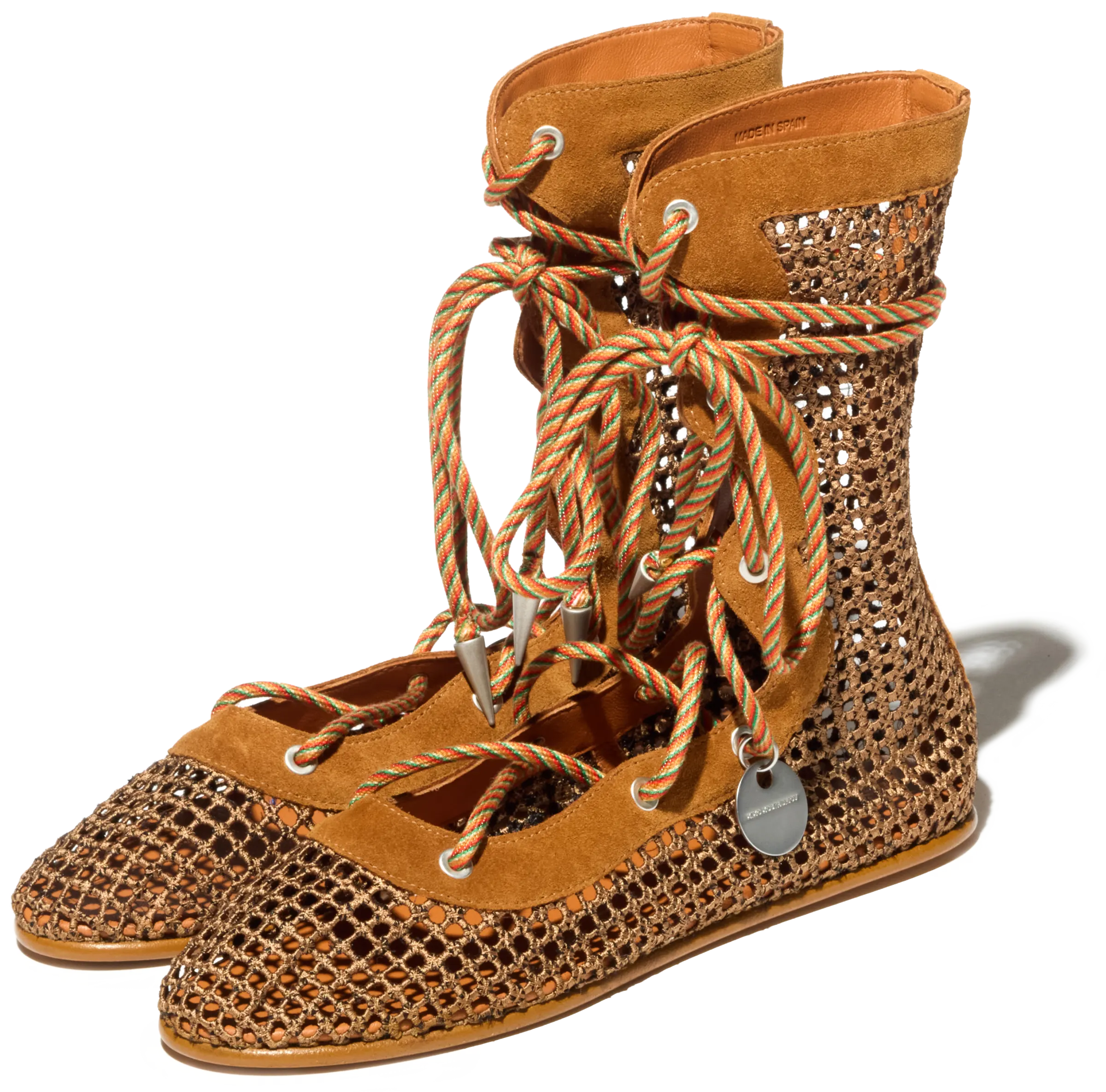 Kiko Kostadinov Shoes RETICELLA Lace-Up Boots bottes Caramel à lacets