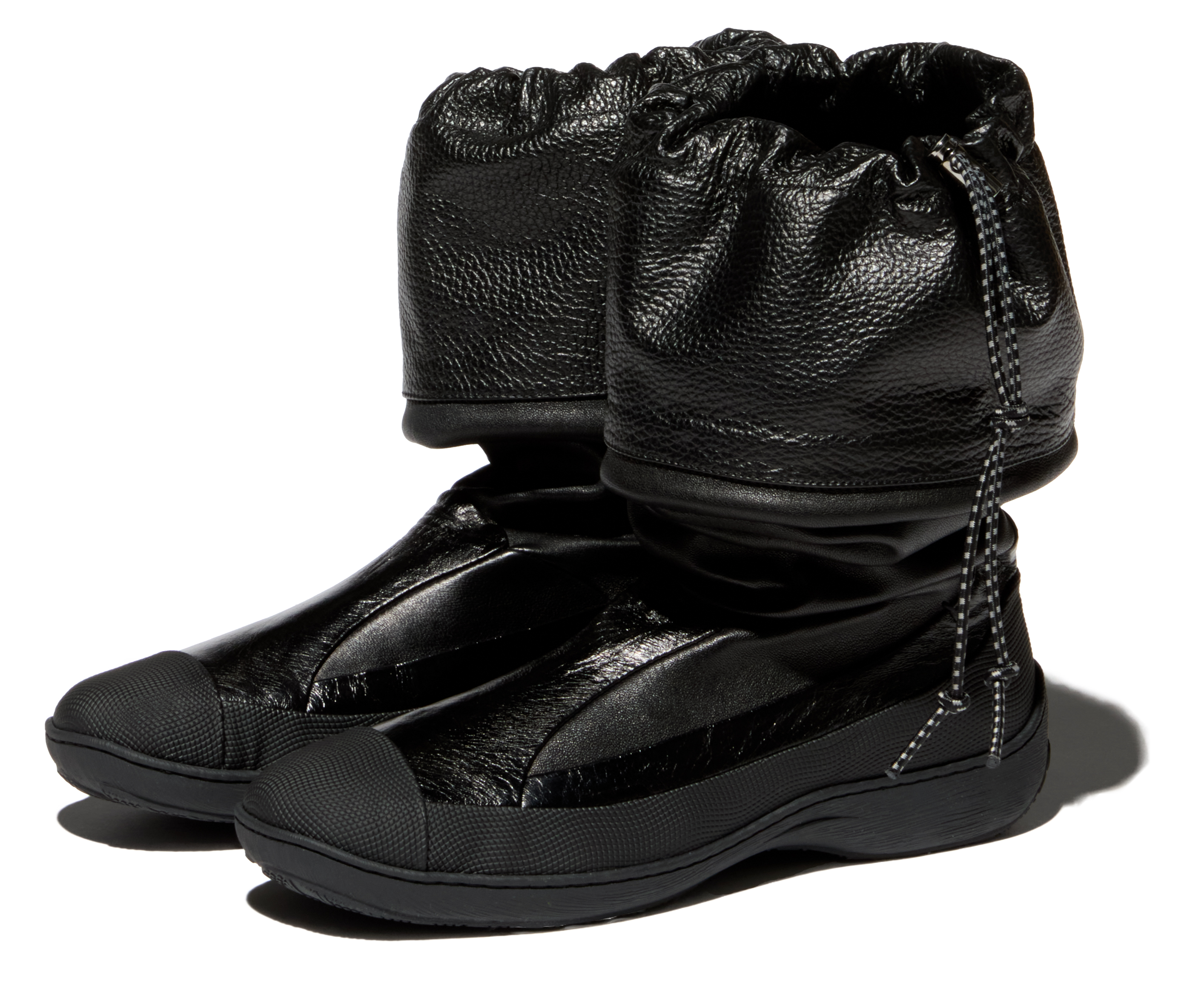 Kiko Kostadinov Shoes AVOCET Leather Boots bottes cuir noir