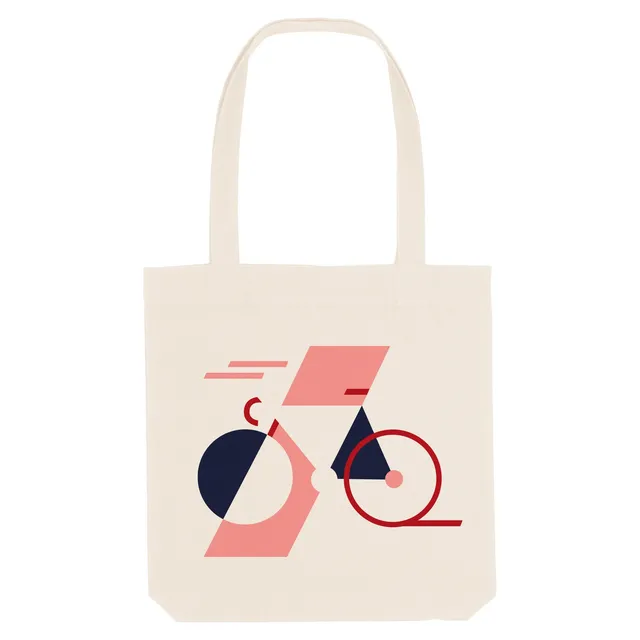 Juste Un T-shirt Tote Bags Vélo 3D tote bag