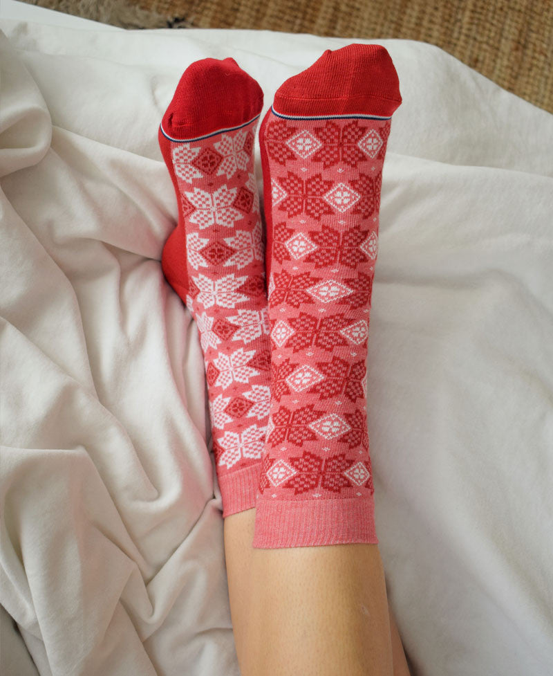 Juste Un T-shirt Chaussettes x Socksocket Les Elsa chaussettes épaisses 36/40