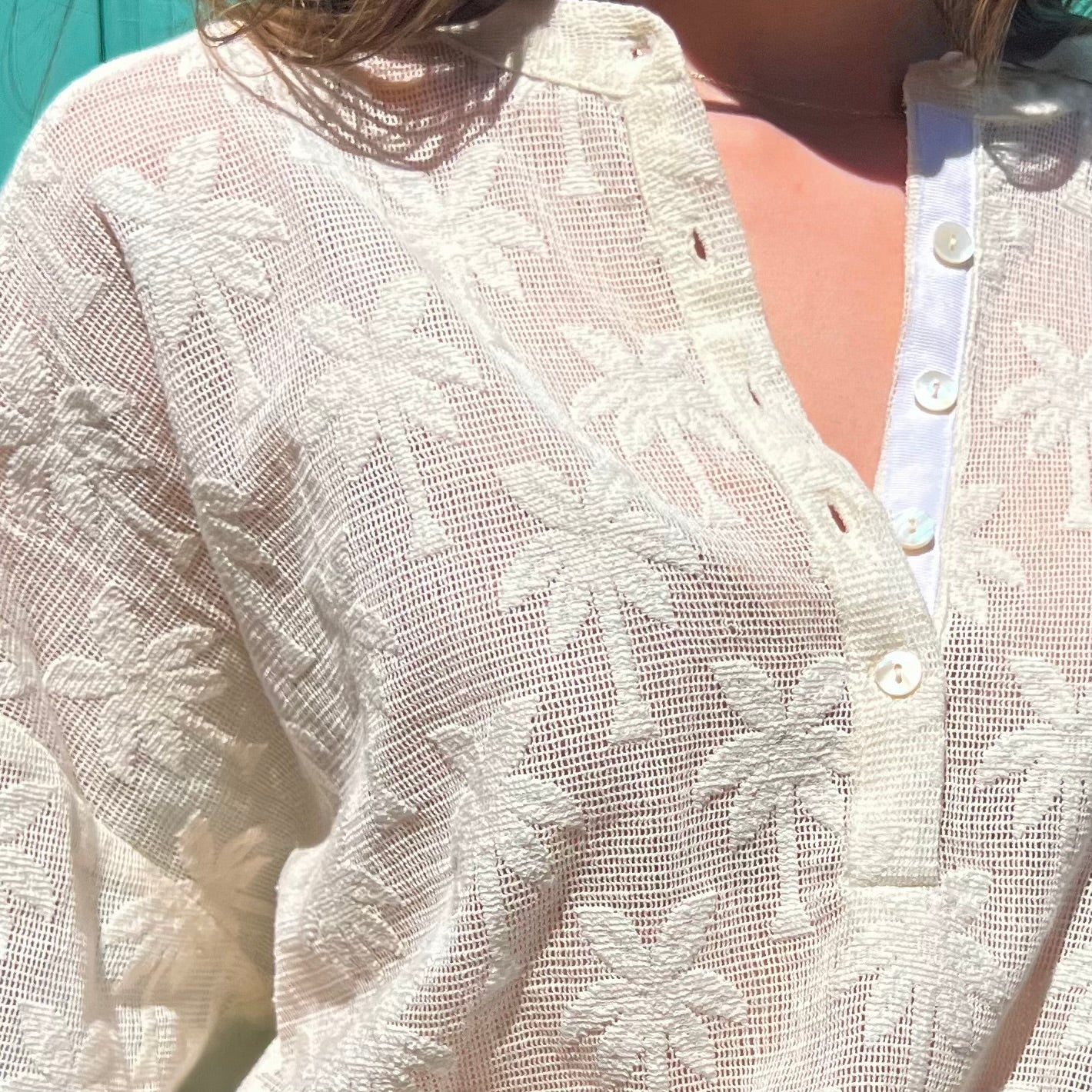 PANTRUCHE Chemises COLETTE Palmspring blouse coton taille unique