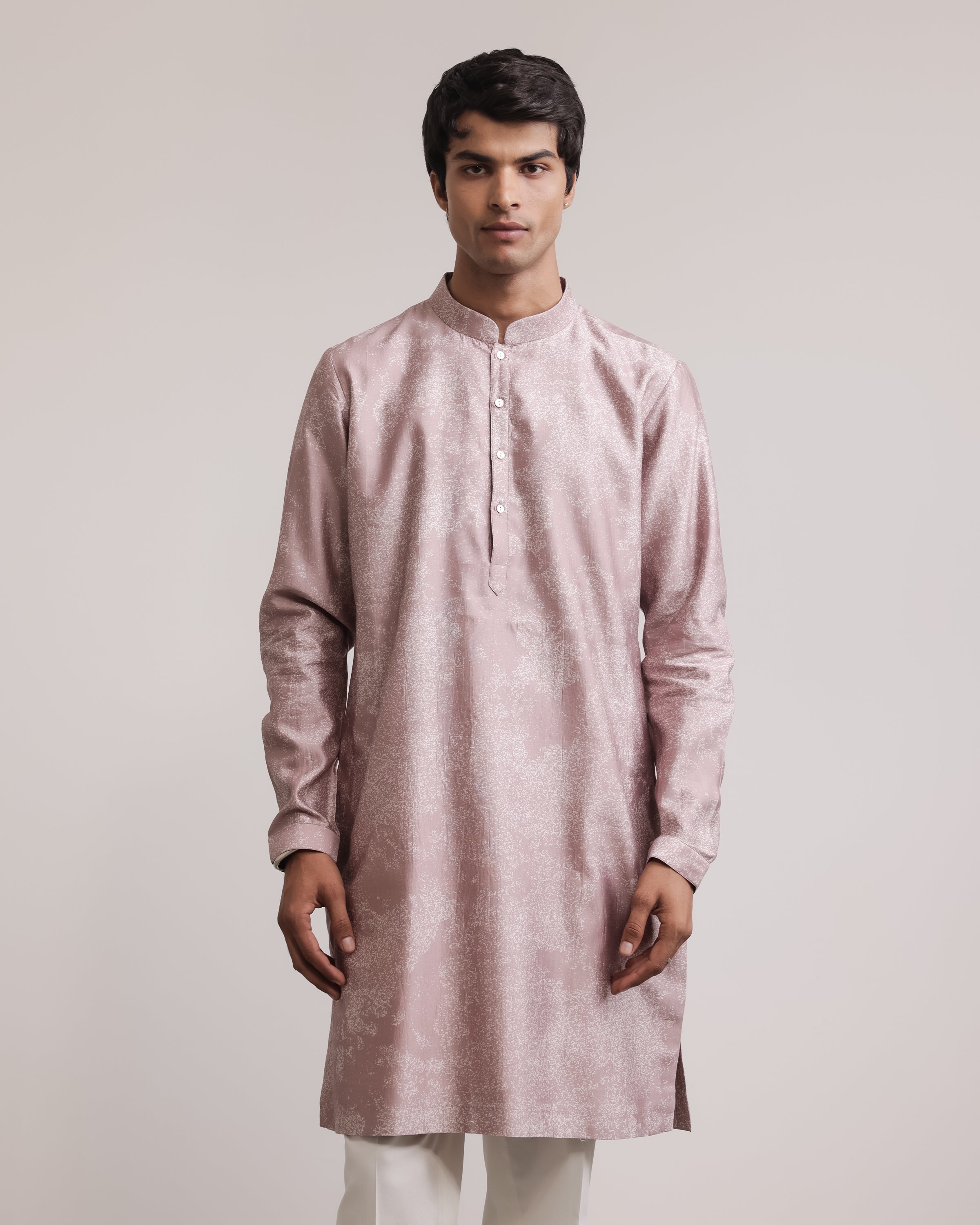 COUNTRYMADE Kurtas Dust Print Silk Kurta kurta XS-XXL soie imprimée