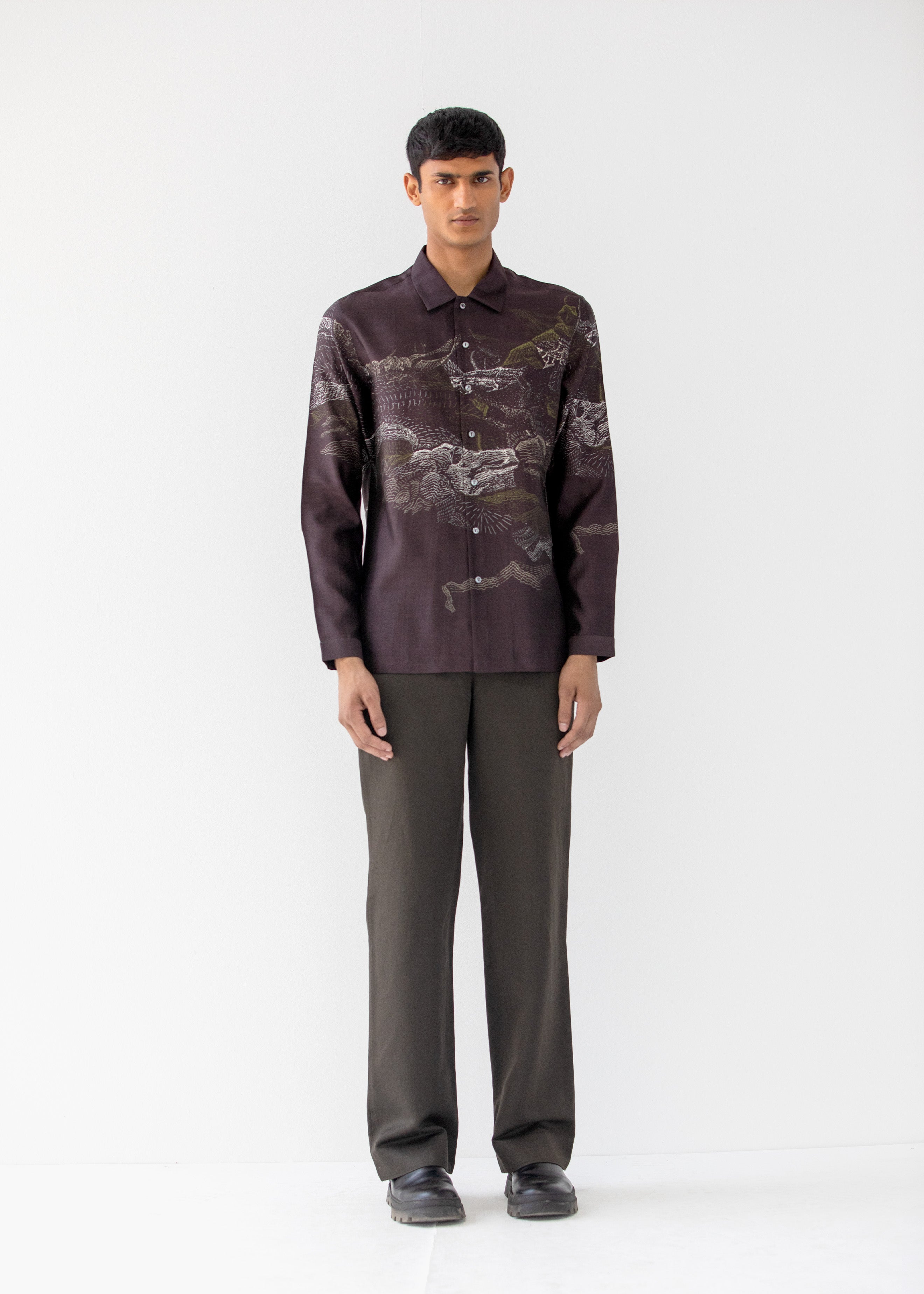 COUNTRYMADE Shirts DUNKIRK SHIRT chemise en soie