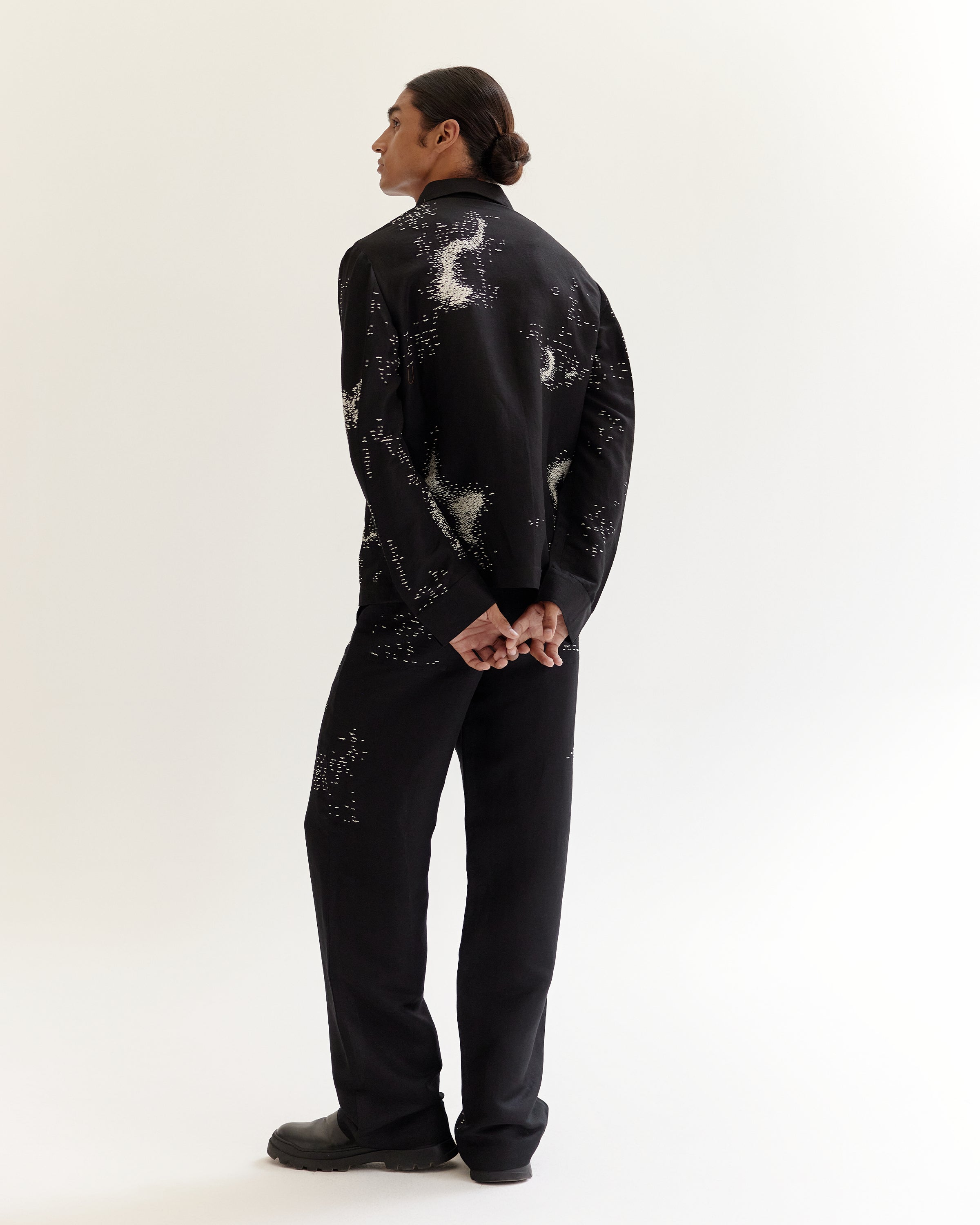 COUNTRYMADE Jackets Trail Drift Jacket veste brodée lin bemberg