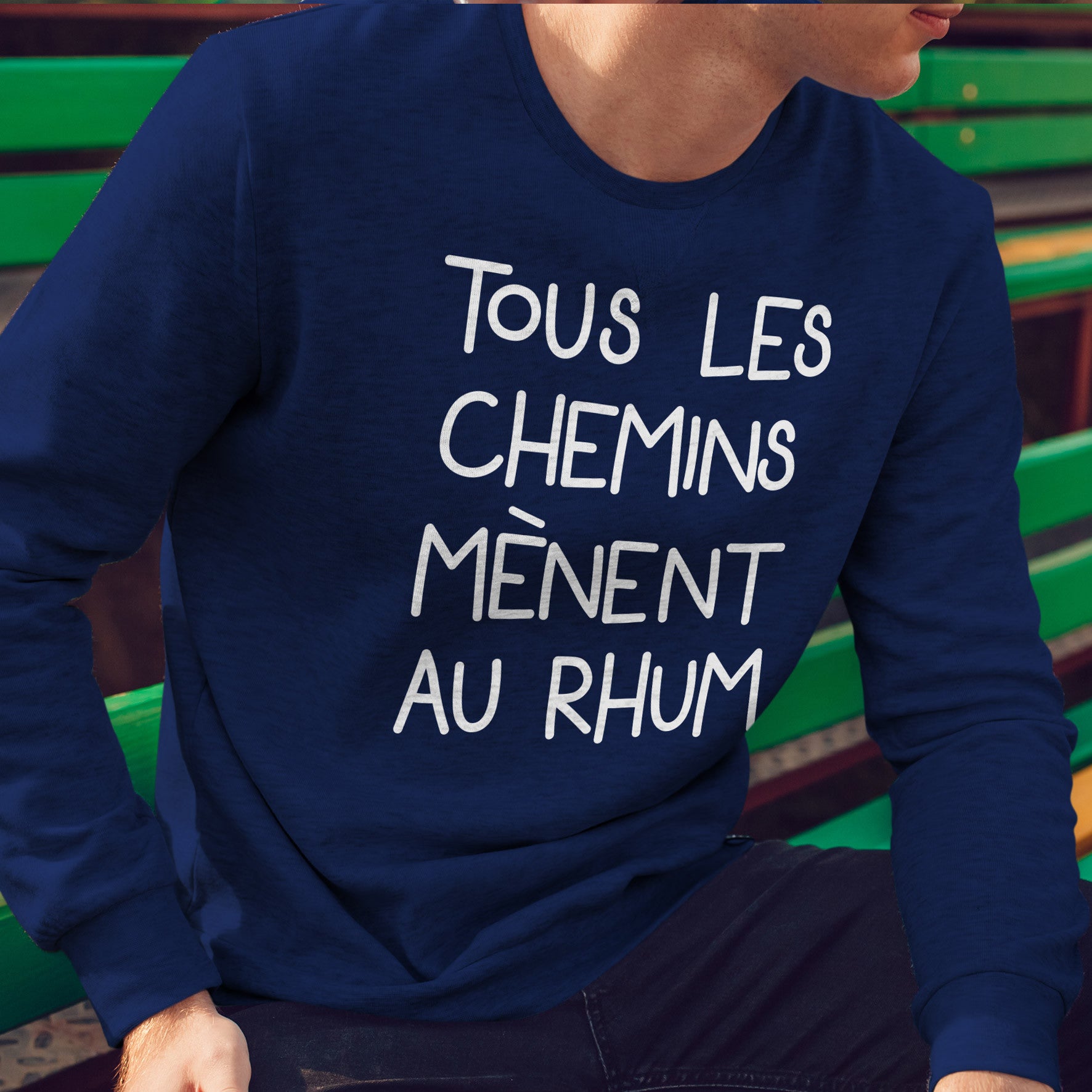 Juste Un T-shirt Sweats Imprimés Tous les chemins sweat imprimé