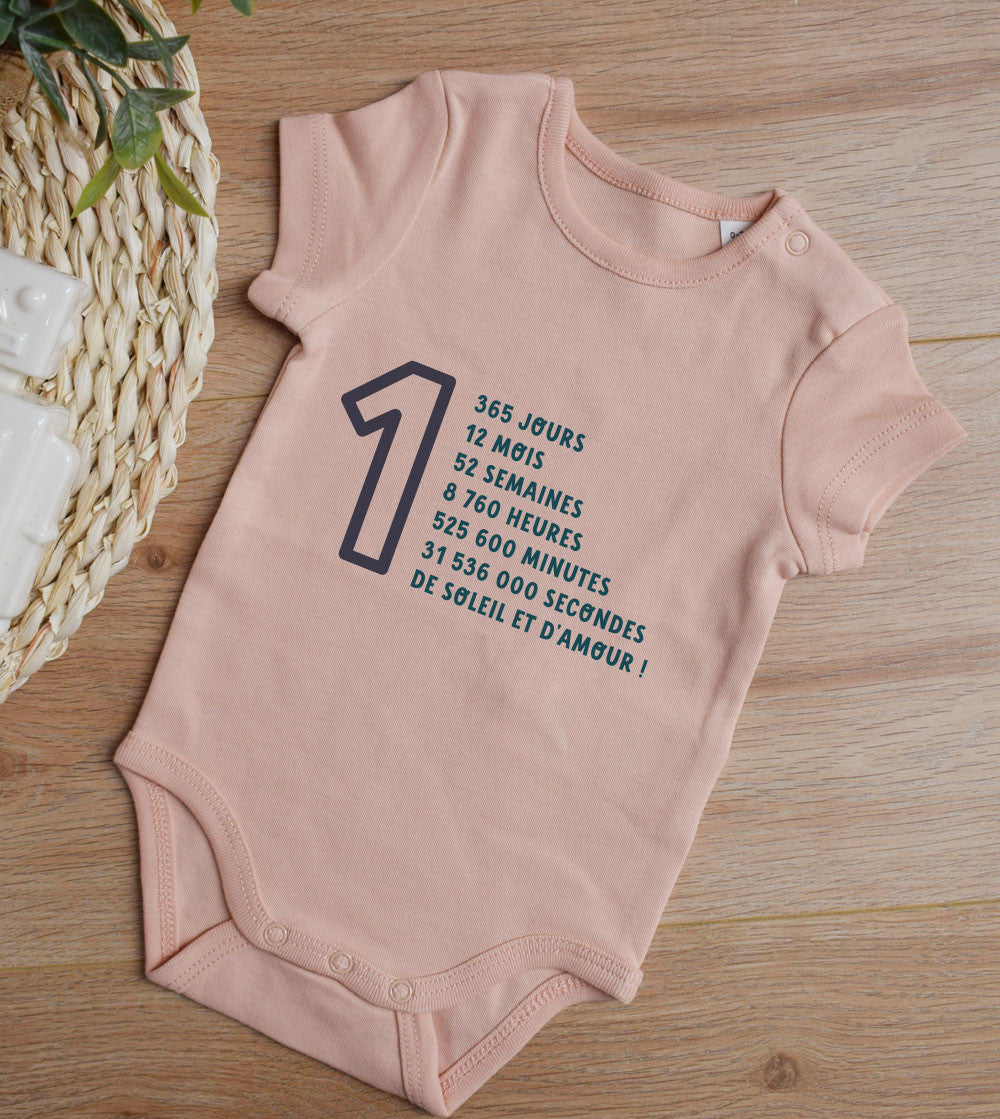 Juste Un T-shirt Bébé 1 an body bébé