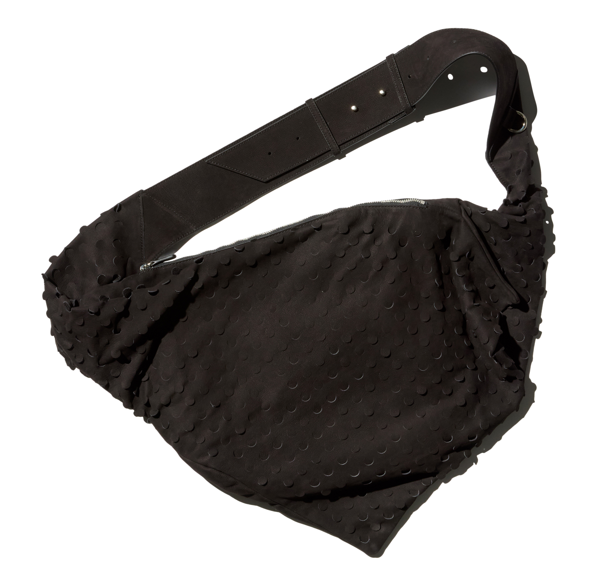 Kiko Kostadinov Bags FIORE Twisted sac Raven Black OS nubuck