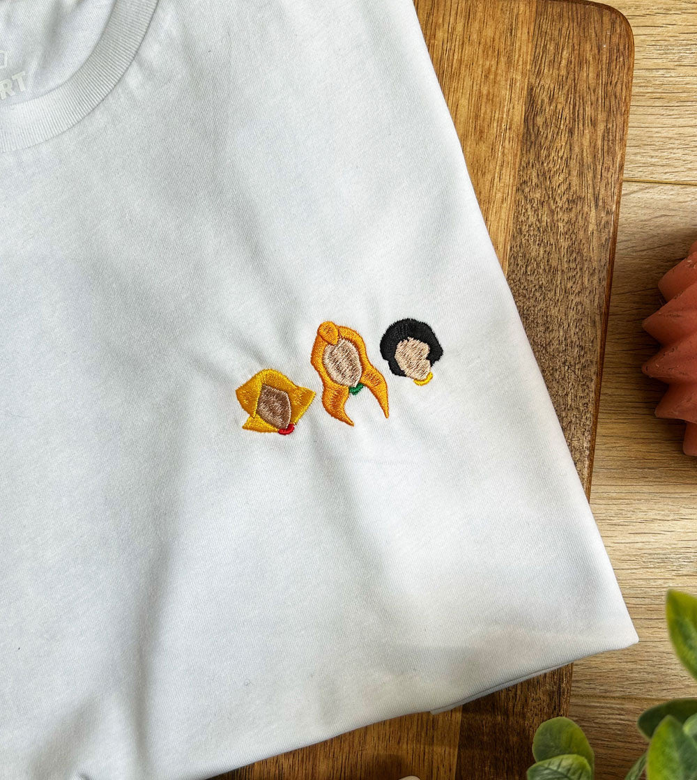 Juste Un T-shirt T-shirts Enfants Totally Spies t-shirt brodé blanc enfant