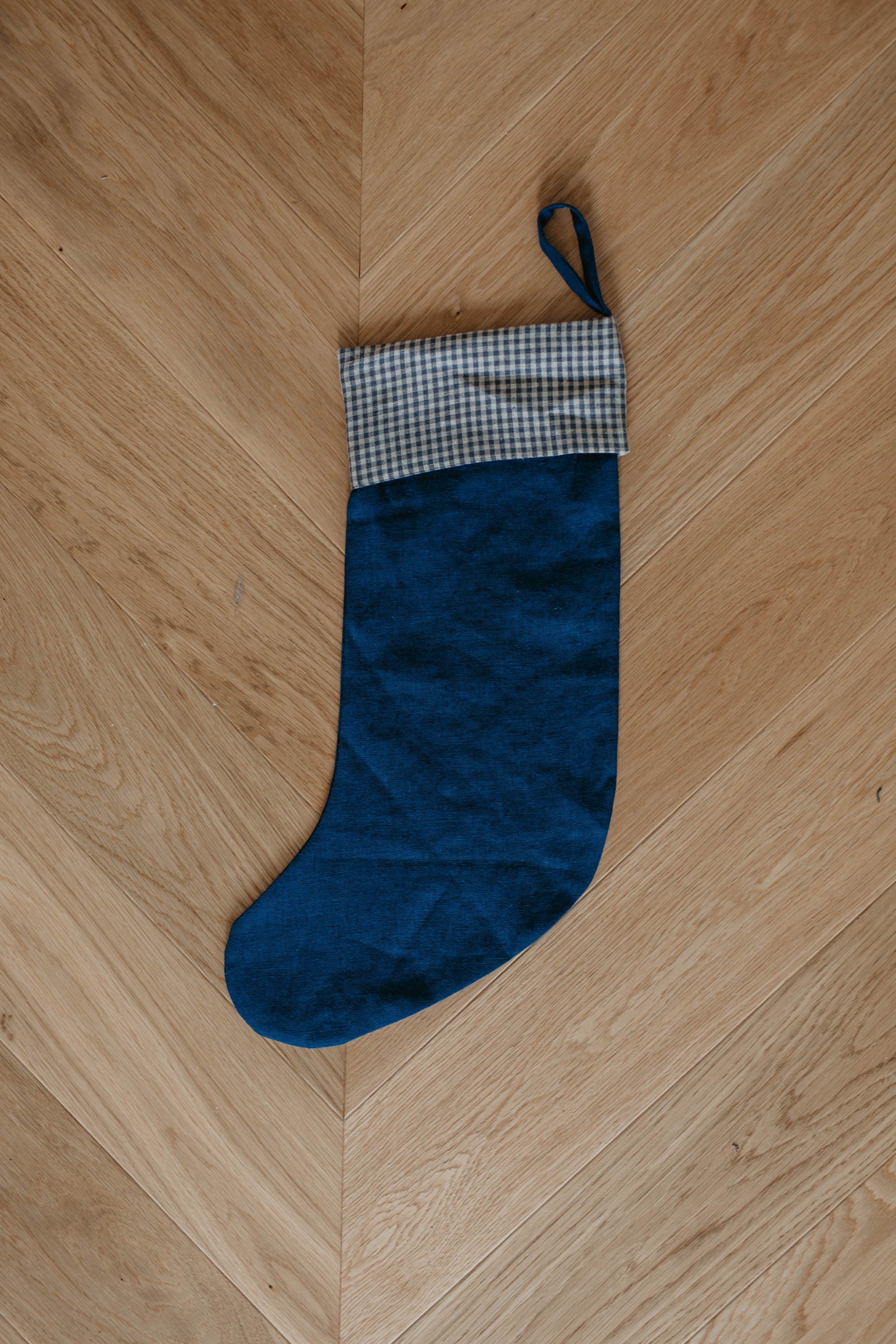 Laumė linen Christmas Linen Linen Christmas Stocking chaussette de Noël en lin