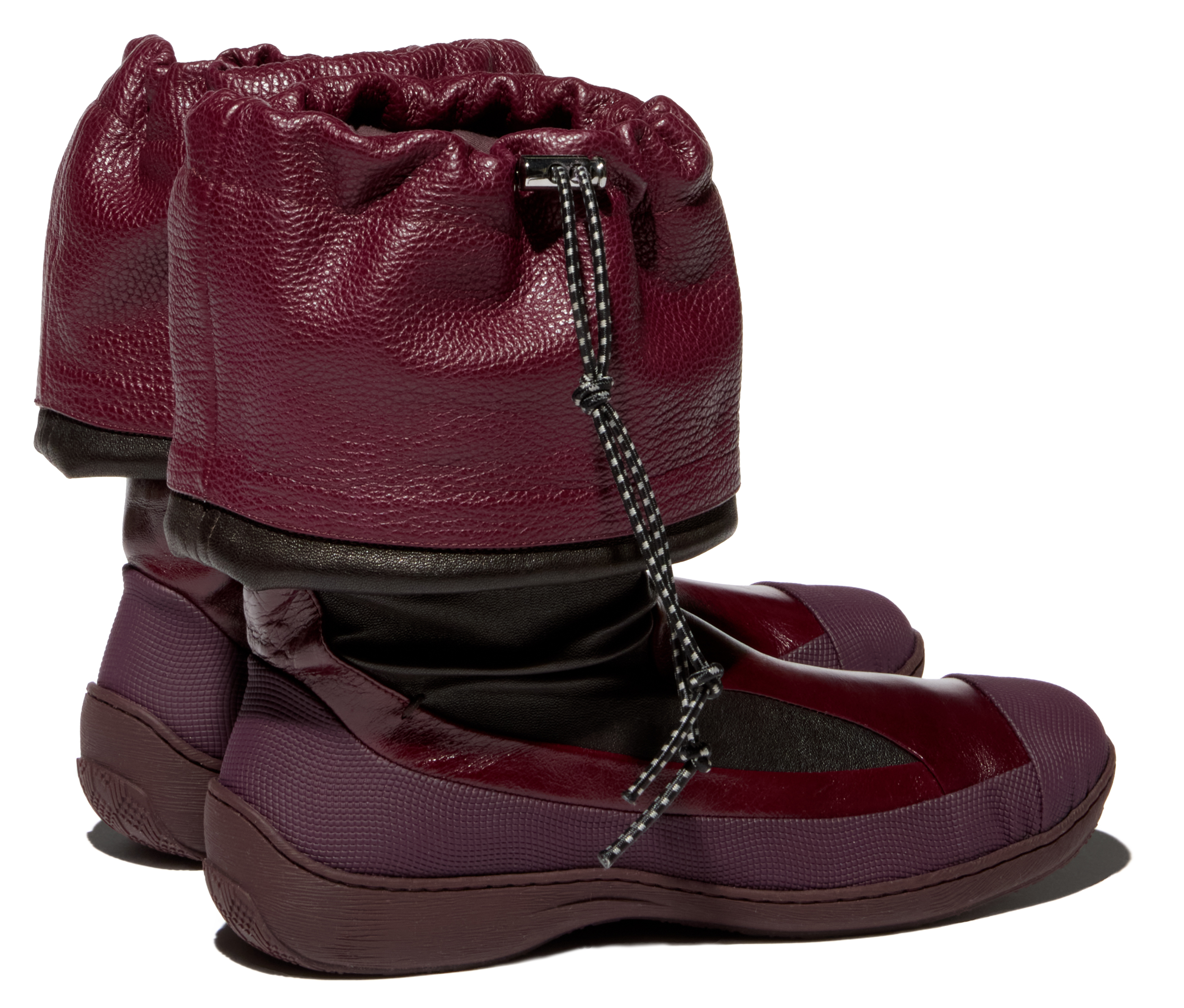 Kiko Kostadinov Shoes AVOCET bottes Espresso Brown en cuir