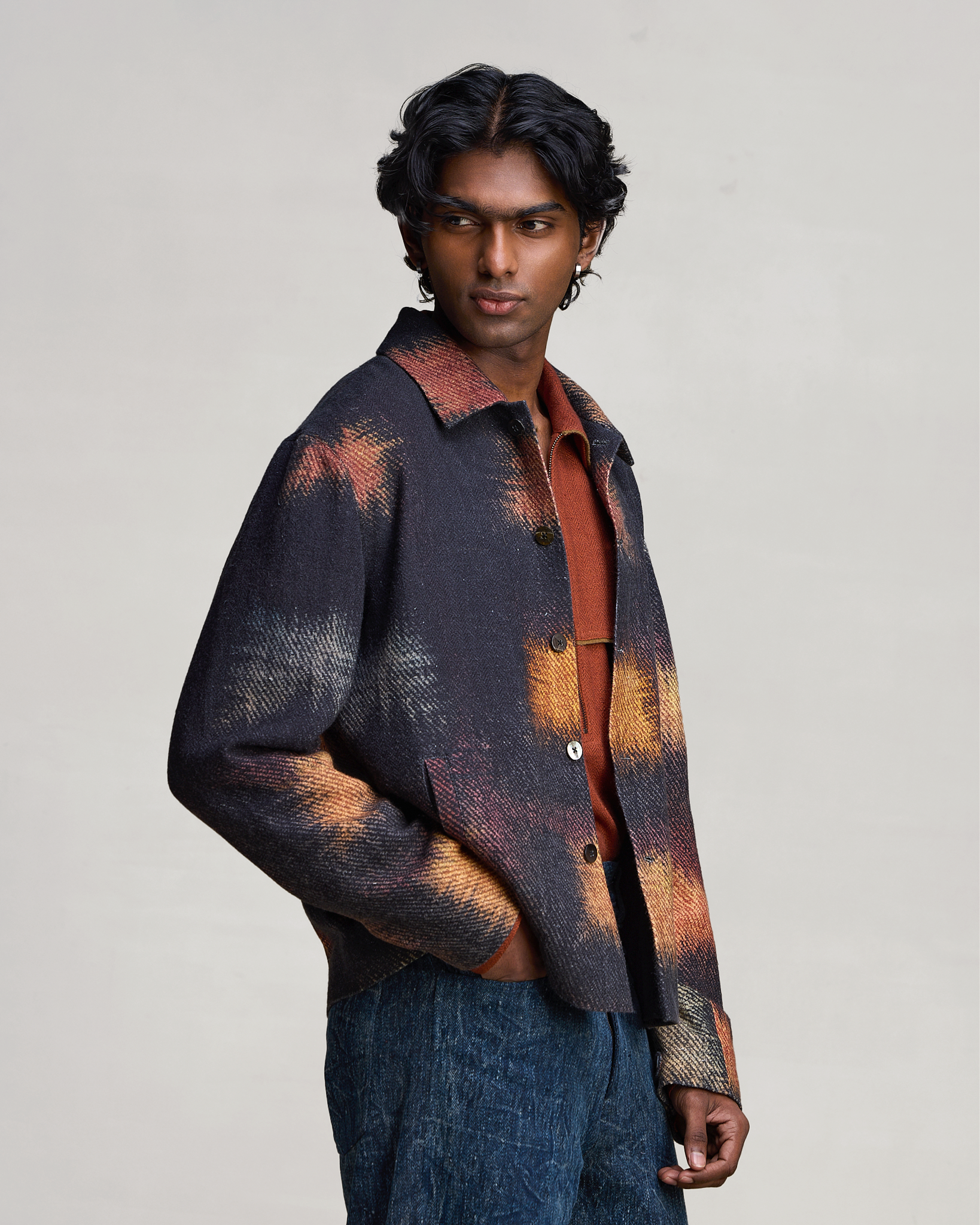 COUNTRYMADE Jackets RADIAL HEAT MAP PRINTED JACKET veste imprimée