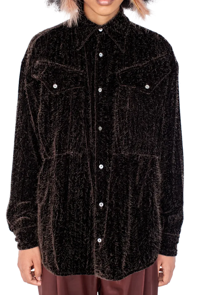 Kiko Kostadinov Shirts WEKA Shirt chemise Hickory oversize