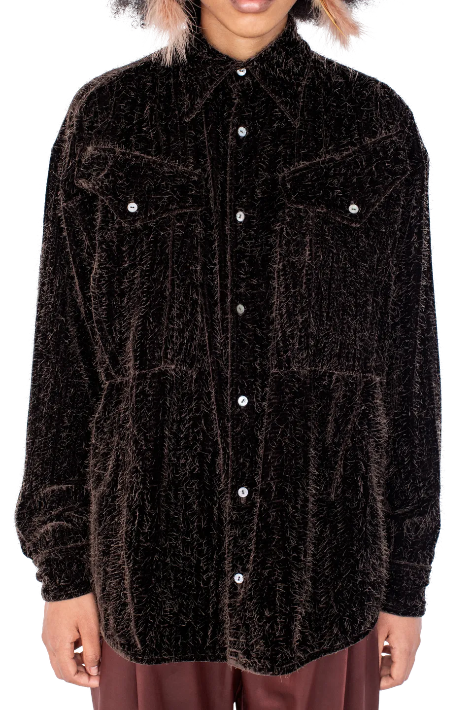 Kiko Kostadinov Shirts WEKA Shirt chemise Hickory oversize