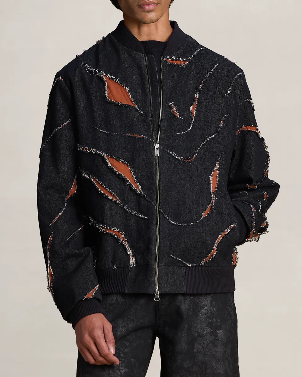 COUNTRYMADE Jackets MOLTEN FRAY JACKET veste denim bomber