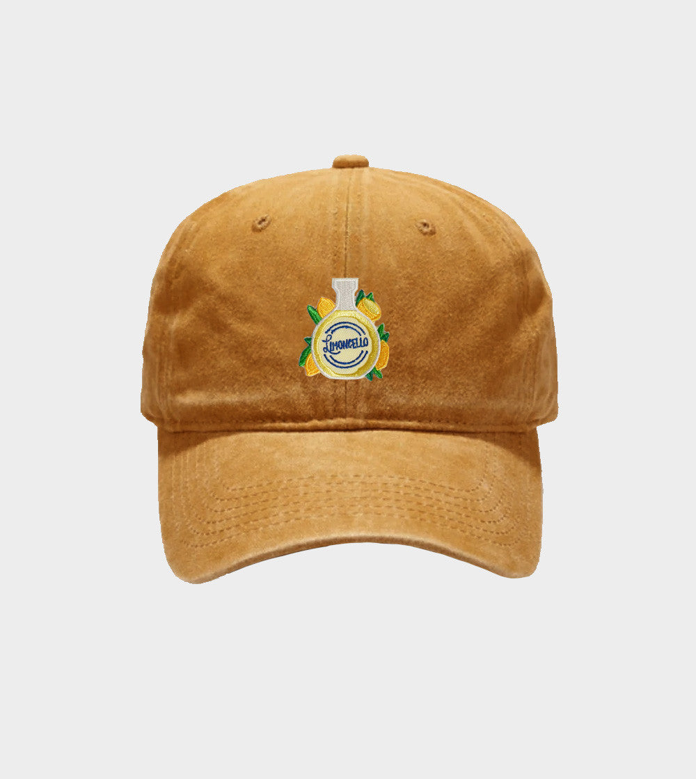 Juste Un T-shirt Casquettes Limoncello casquette Rouge Vintage brodée