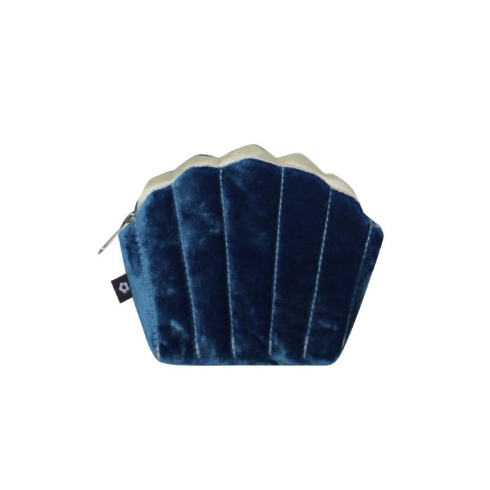 Sourire Multicolore Sacs et pochettes Pochette Clam en velours coton