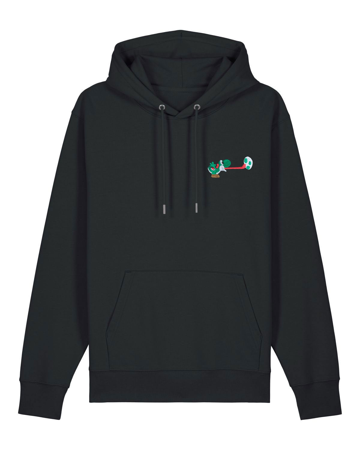 Juste Un T-shirt Sweats à Capuche Yoshi sweat gris chiné