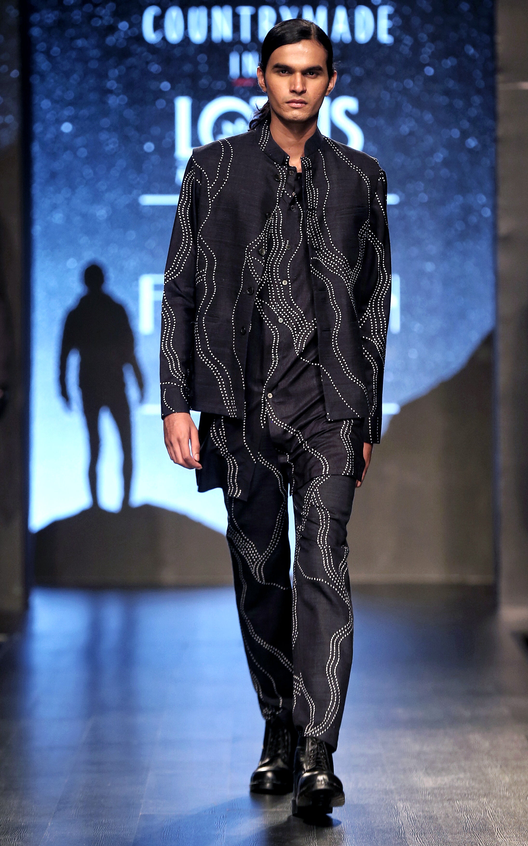 COUNTRYMADE Nehru Jackets Constellation Bundi Set veste bundi noire