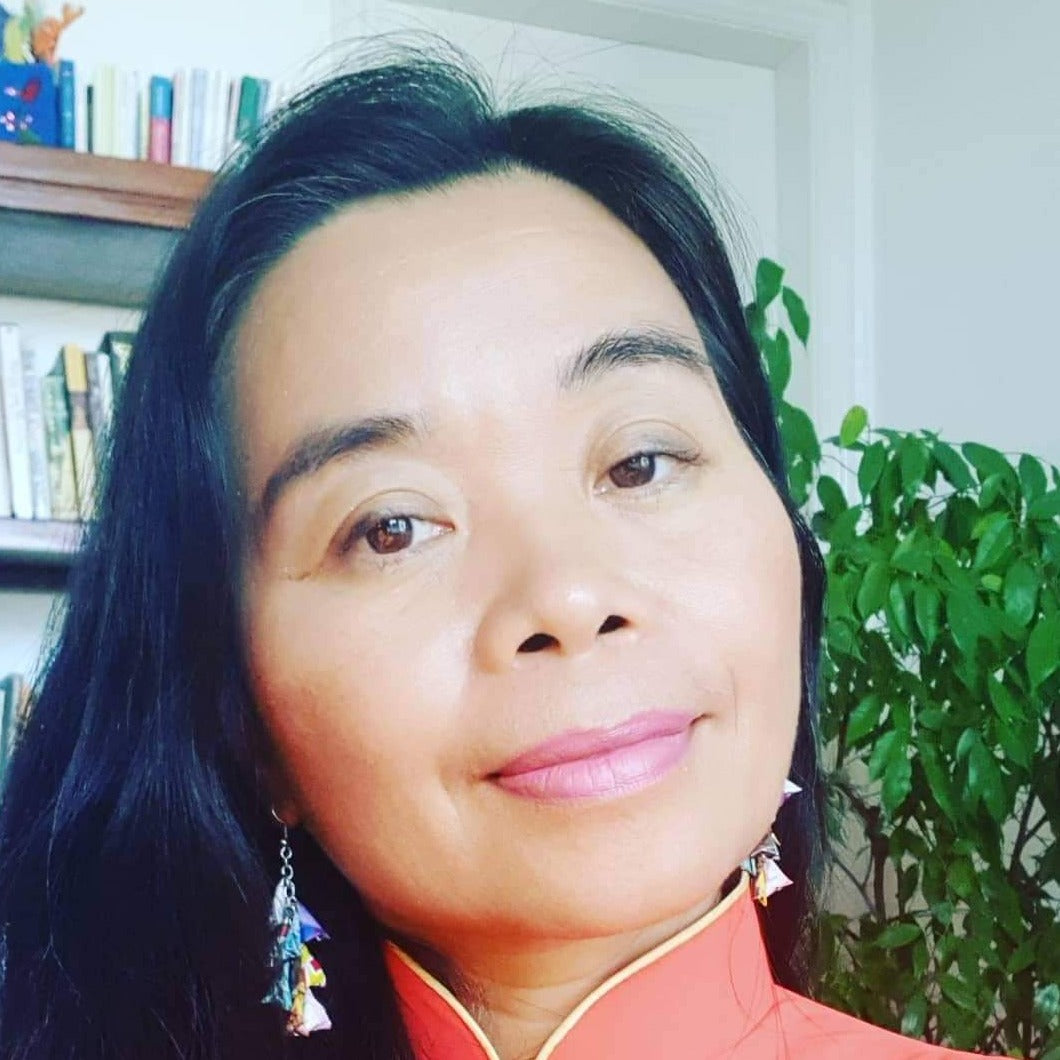 Sourire Multicolore Boucles d’oreilles Gouttes de lumière recyclées