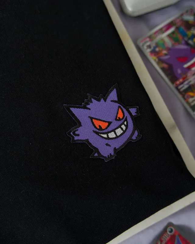 Juste Un T-shirt T-shirts Brodés Ectoplasma t-shirt brodé, patch coton bio