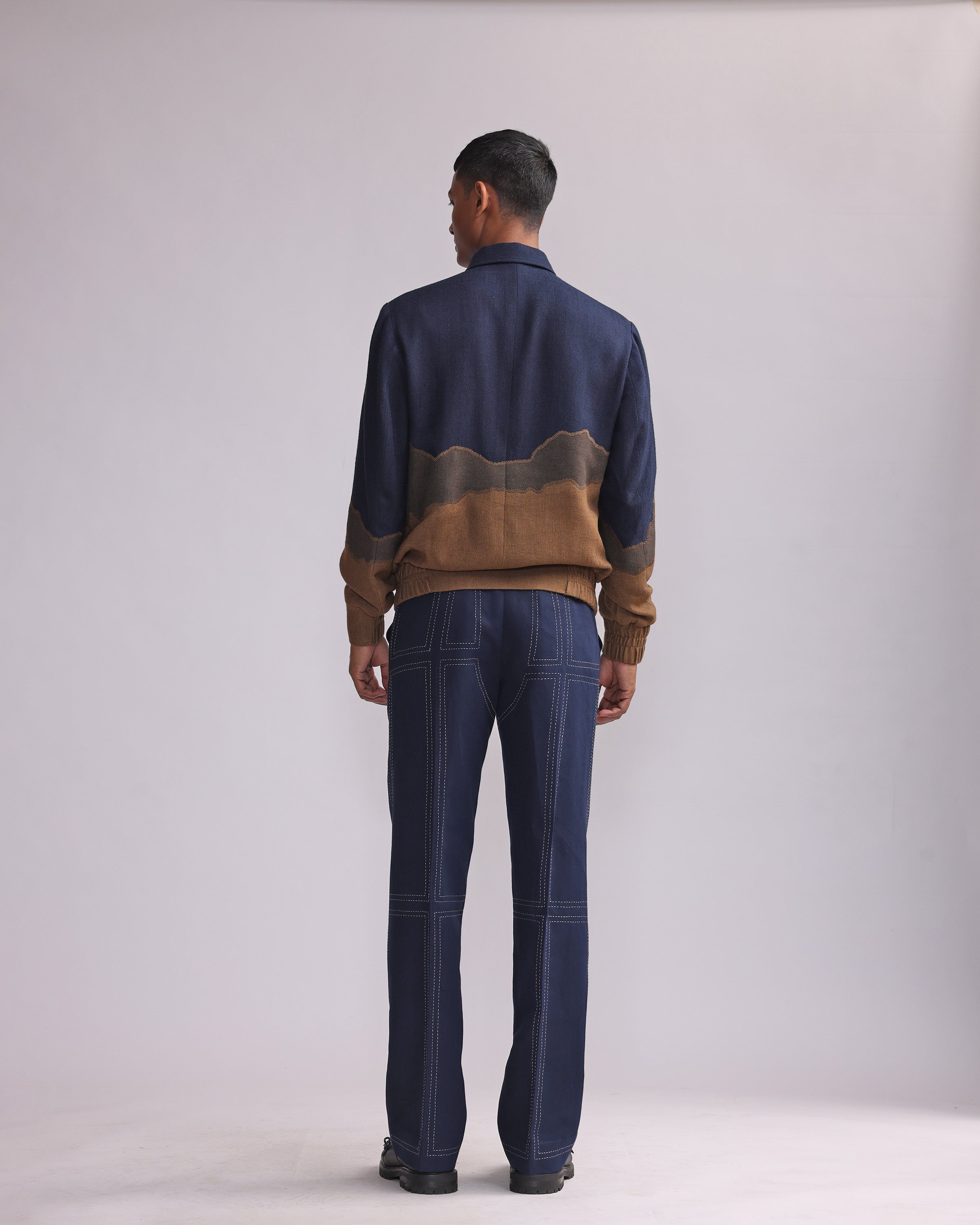 COUNTRYMADE Jackets PATCHWORK GRADIENT JACKET veste brodée sur commande