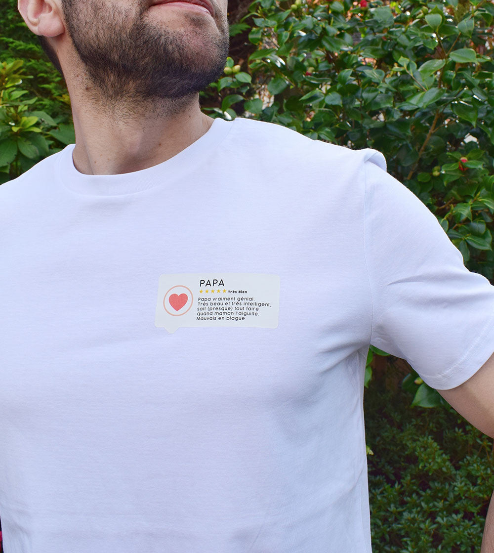Juste Un T-shirt T-shirts Imprimés Papa Avis Vérifiés t-shirt homme