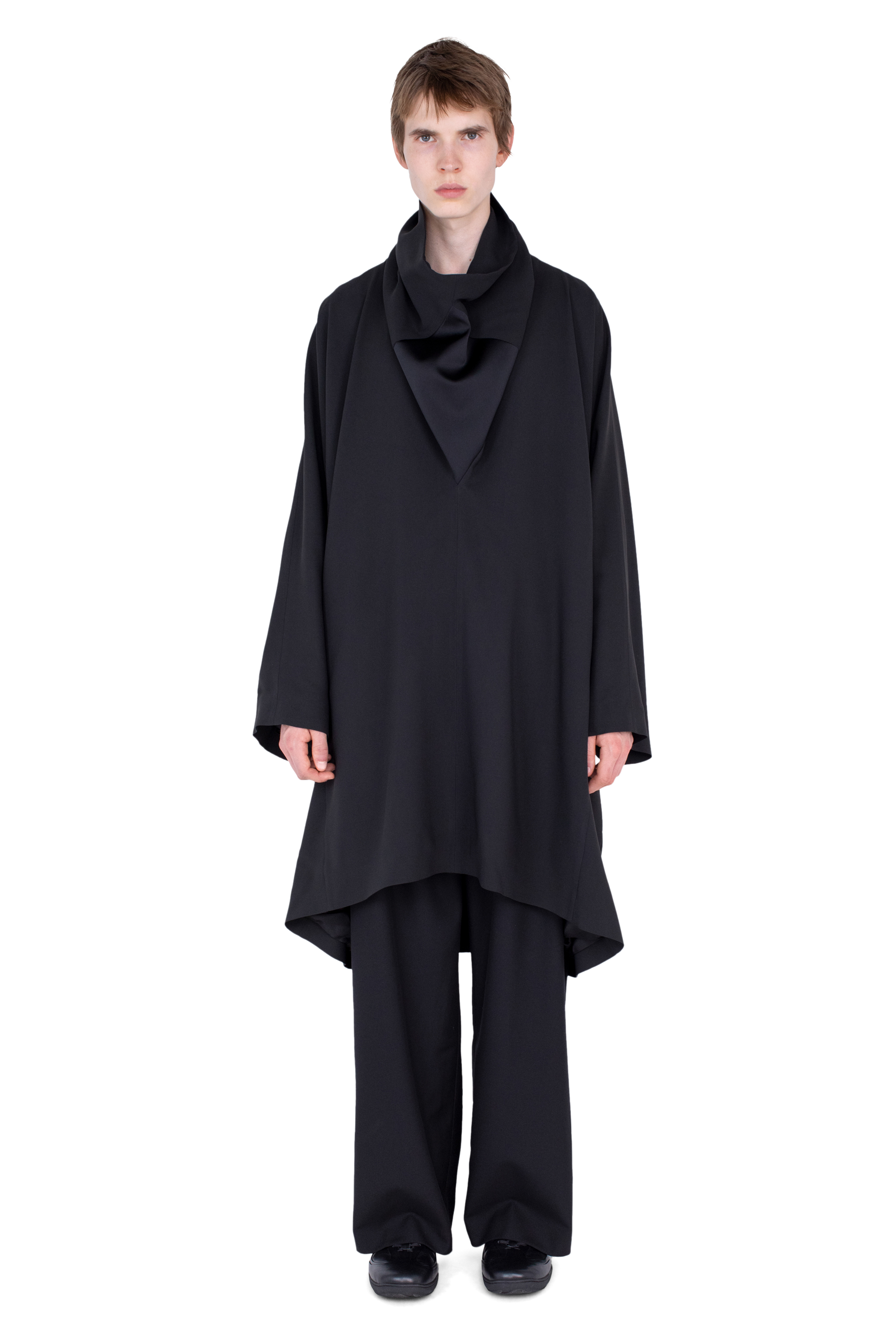 Kiko Kostadinov Tops MODER Tunic tunique Slate Black viscose