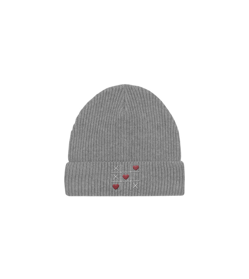 Juste Un T-shirt Bonnets Morpion Love bonnet brodé amoureux