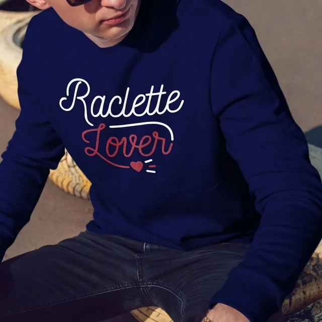 Juste Un T-shirt Sweats Imprimés Raclette Lover Sweat imprimé